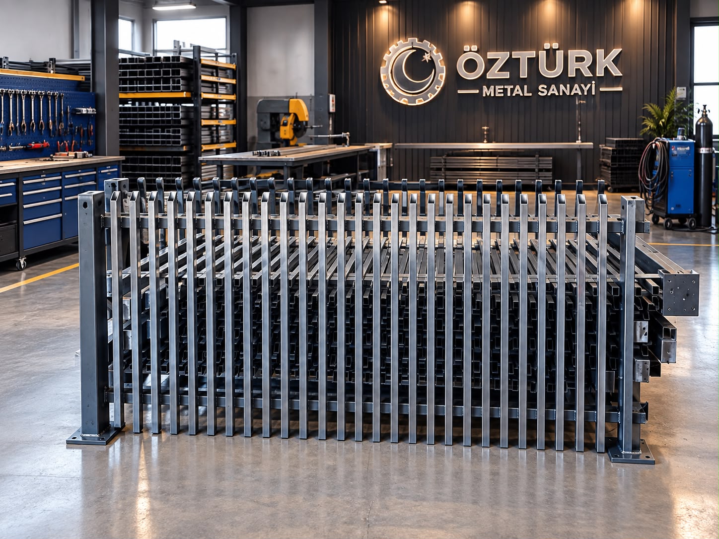 Samsun Çit İmalatçısı Güvenlik Çiti ve Fabrika Korkulukları Öztürk Metal