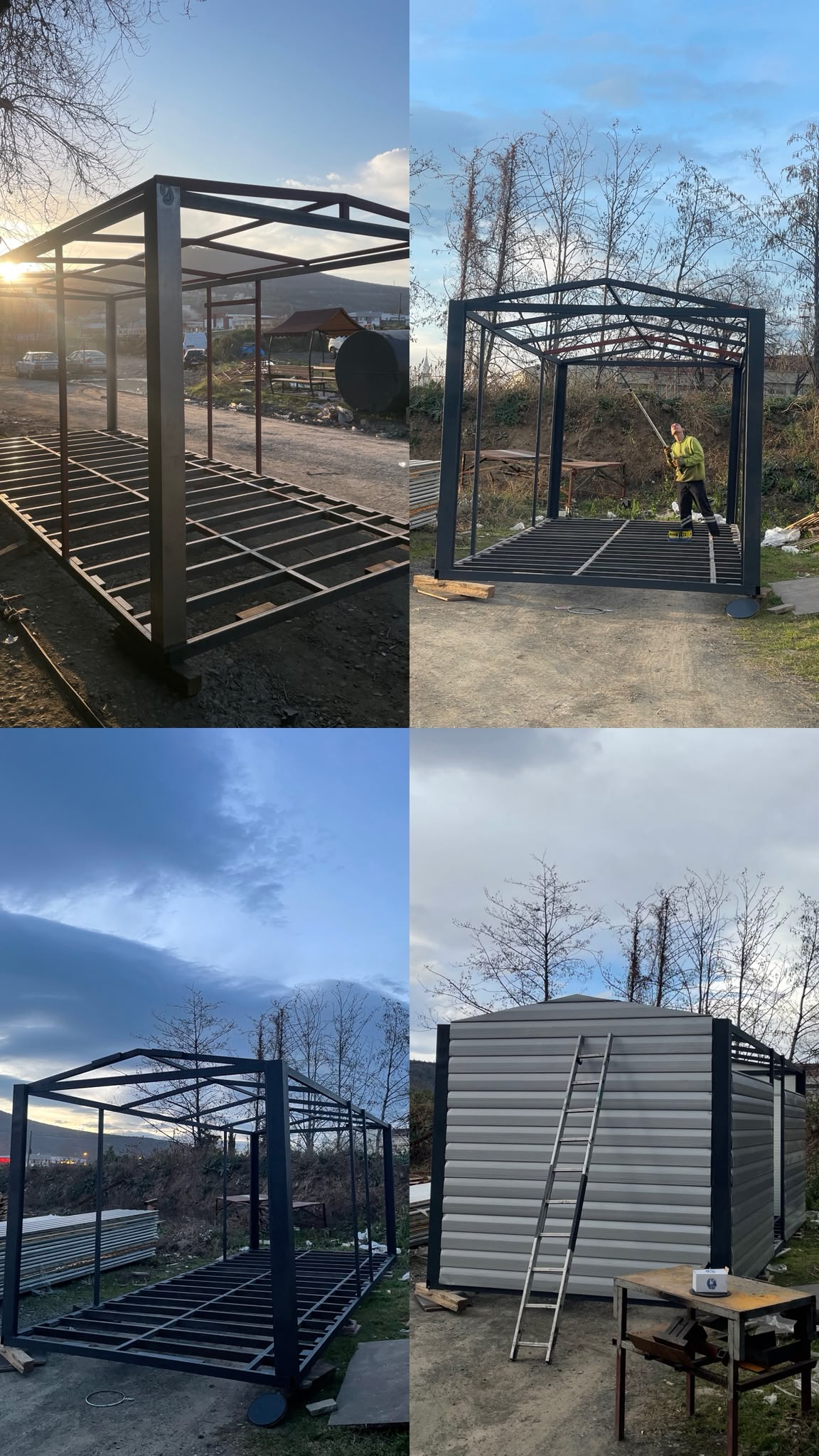 Samsun Prefabrik Konteyner Karkas İmalatçısı Çelik Şase Öztürk Metal